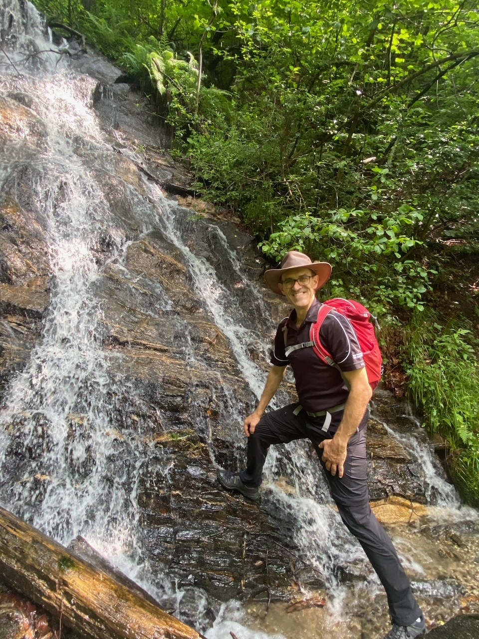 Remo Rusca in der Natur